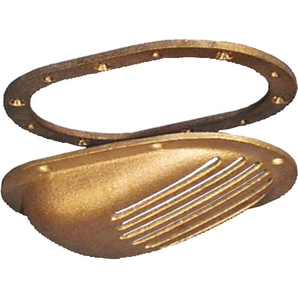 Groco SC Bronze Slotted Strainer with Mount Ring