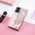 thumbnail image 4 of Wallet Case for Moto G 5G 2024 Case Crystal Glitter Bling with Card Holder Stand Leather Flip Case Diamond Butterfly Protective Case for Moto G 5G 2024 Crystal Rose Gold, 4 of 14