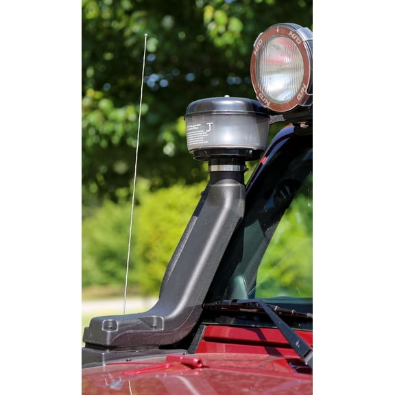 Rugged Ridge by RealTruck XHD Snorkel for Wrangler JK | w/ Pre-Filter | 17756.22 | Compatible with 2007-2018 Jeep Wrangler JK 3.6L/3.8L