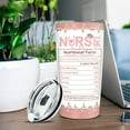 thumbnail image 5 of Nurse Tumbler Stainless Steel Insulated 20oz Tumblers Coffee Travel Mug Cups With Lid For Nursing Student Nurses Doctor Nurse Appreciation Day Week Medical Gifts, 5 of 6