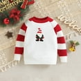 thumbnail image 4 of KYAIGUO Chandail de Noël pour Bébé 12M-5T Garçons Filles Tricot Col Rond, 4 of 9