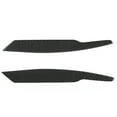 thumbnail image 3 of Noref 2 Carbon Fiber Headlight Eyebrow Trim Wear‑Resistant Fit For B6 3C 2005‑2010, 3 of 8