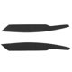 thumbnail image 1 of Par de embellecedores de cejas para faros delanteros de fibra de carbono, resistentes al desgaste, fáciles de limpiar, aptos para B6 3C 2005-2010, 1 of 14