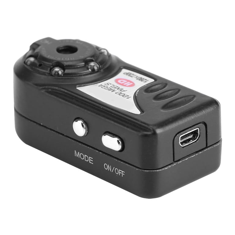 Mini Caméra DV 1080P HD Rétro - Appareil Photo Numérique Écran 0.96" Pour Vélo Moto Casque
