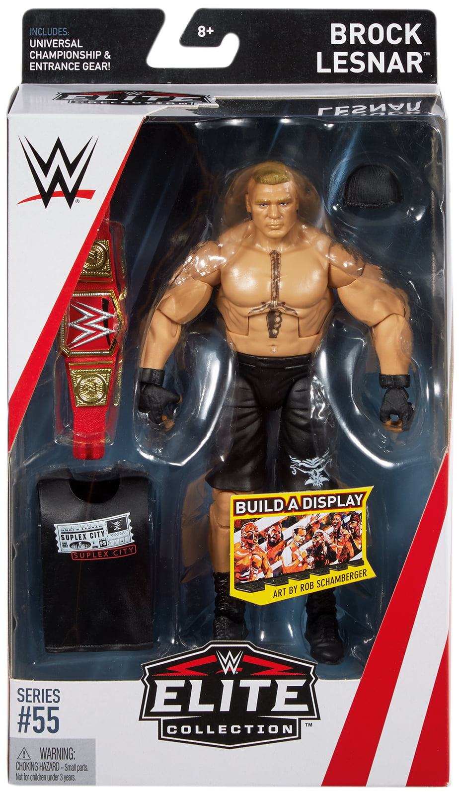 WWE Mattel Elite 1 Custom Brock Lesnar Brock Party Shirt for Wrestling Figure 