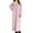 Purple, variant on Sleep Shirts for Women, Nightgowns for Women, Long Sleeve Robe Bathrobe Lengthened Pajama Set with Pocket