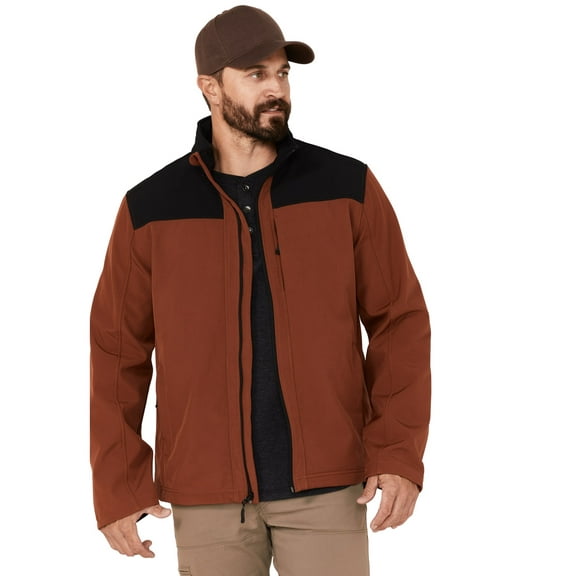 Powder River Outfitters Men's Solid Softshell Jacket - PRMO92RZY8-RST