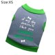 thumbnail image 2 of xs Ropa para mascotas, suministros para mascotas, chaleco polar para perros pequeños con "letra de hueso", 4 Uds., 2 of 5