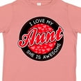thumbnail image 4 of Inktastic I Love My Aunt Boys or Girls Toddler T-Shirt, 4 of 5