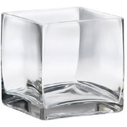 Anchor Hocking 5" Square Vase