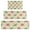 Green and Pink, variant on Green and Pink Dinosaur Pattern Kitchen Rugs Sets Of 3,Kitchen Runner Rugs Non Skid Washable,Decorative Kitchen Floor Mats for Kitchen,Sink,Laundry,17"x30" 17"x47" 17"x59"