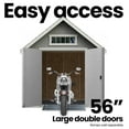 thumbnail image 7 of Handy Home Products Tribeca 8 ft. x 12 ft. Wood Storage Shed (Floor Included), 7 of 7