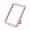 Pink, variant on Bradem Makeup Mirror Desk Mirror,Portable Small Mirror Female Dressing Table Desktop Princess Mirror Bedroom Student Dormitory Desktop Makeup Mirror,Arch/Rectangle Pocket Mirror