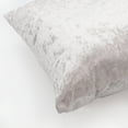 thumbnail image 4 of Mainstays Crushed Velvet Square Decorative Pillow, 18 x 18, Cream, 4 of 6