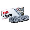 thumbnail image 1 of Cadena Rk Racing 420Mxz-100 (Serie 420) Cadena De Acero De 100 Eslabones Resistente Mx/Sx Racing Sin Junta Tórica Con Eslabón De Conexión, 1 of 1