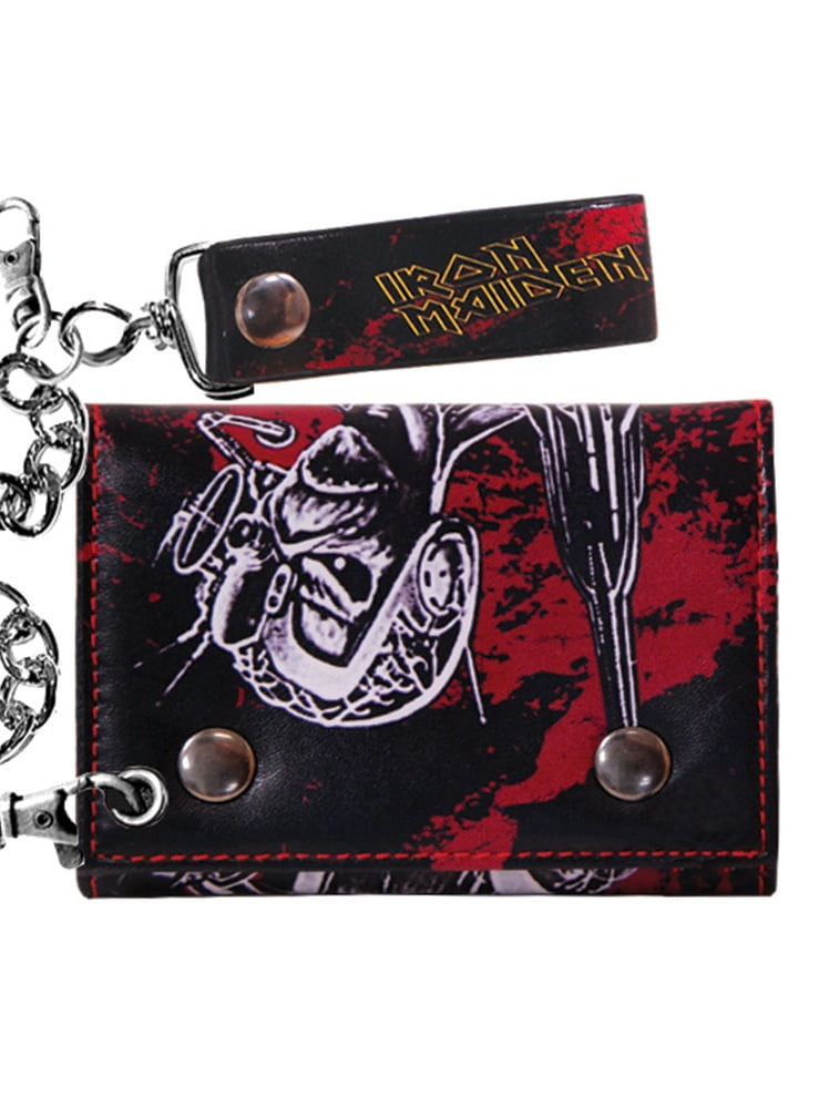Smoking Octopus Tri-Fold Wallet w// Button Pocket
