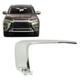 thumbnail image 3 of Front Bumper Trim Strip Molding Chrome, Front Bumper Middle Molding Trim ABS, Front Bumper Grille Molding Trim Middle Replacement Right 6407A146 Left 6407A145, 3 of 7