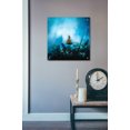thumbnail image 4 of Epic Art 'Temporary Peace' by Mario Sanchez Nevado, Acrylic Glass Wall Art, 24"x24", 4 of 6