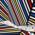 thumbnail image 2 of Limberg, Huib 15x15 White Modern Wood Framed Museum Art Print Titled - Mondriaan Coloured Hall, 2 of 4