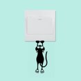 thumbnail image 1 of Ruiboury 2 Pieces Cat Switch Wall Stickers Poster Switch wallpaper home tile use Paster Decals Wallpaper Home Drawing Room Decoration Kitchen Tile, 1 of 5