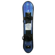 Kids / Junior Lightweight Plastic Backyard Snowboard - 110cm with Bindings