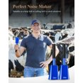 thumbnail image 3 of Eastar Cowbells for Cheering, 2 Pack Blue 10" Steel Cow Bell, Loud Noise Makers Hand Percussion, 3 of 8