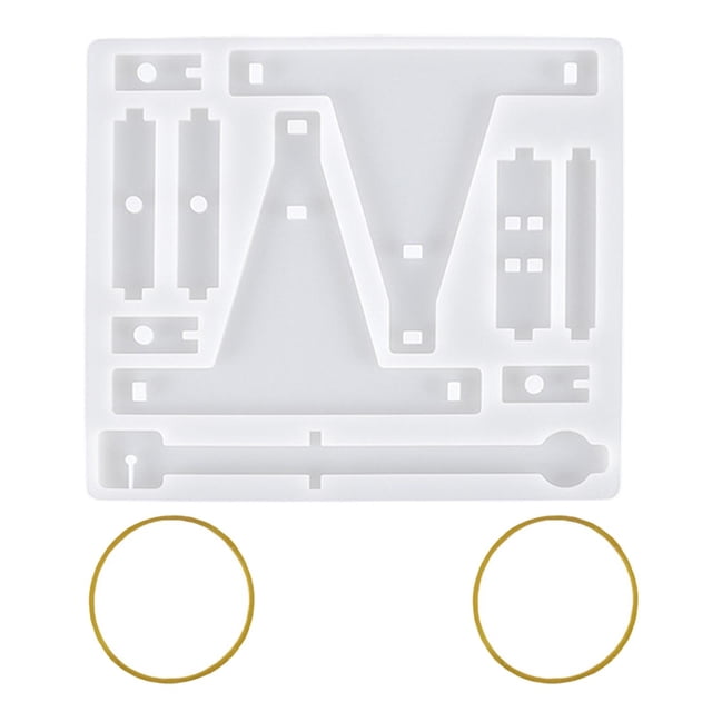 de resina con pegamento de gota, juguete de catapulta casero, de fundición de espejo para manualidades, decoración para hogar