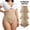 Beige+Beige+Beige, variant on 3-Pack Plus Size High Waist Tummy Control Shapewear Briefs Seamless Butt Lifter Shaper Panties