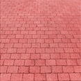 thumbnail image 1 of Ahgly Company Tapis d'Intérieur Lavable en Machine Carré Rouge Rubis, 4 Pieds Carré, 1 of 7