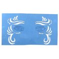 thumbnail image 1 of Plantilla de pintura facial Plantilla de pintura corporal lavable reutilizable Maquillaje 3 Sunnimix Plantillas de pintura de la cara reutilizables, 1 of 6