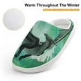 thumbnail image 4 of Kids Dragon Wings Of Fire Slippers Anti-slip Fluffy Fuzzy House Slippers Warm Soft Plush Winter Fluffy House Shoes for Boys Girls, 4 of 7