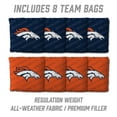 thumbnail image 4 of YouTheFan NFL Denver Broncos 2' x 3' Cornhole Game, 4 of 6