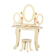 thumbnail image 4 of BELOVING Girls Vanity Set Comb Nail Polish Kids Vanity Table Set for Ages 3+ Children yellow, 4 of 8