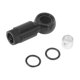 thumbnail image 1 of Black Brake Hose Needle Olive For Shimano Slx Xt Xtr Bikes, 1 of 5