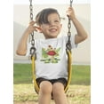 thumbnail image 2 of Frogs On Mushroom T-Shirt Toddler -Image by Shutterstock,  2 Toddler, 2 of 4