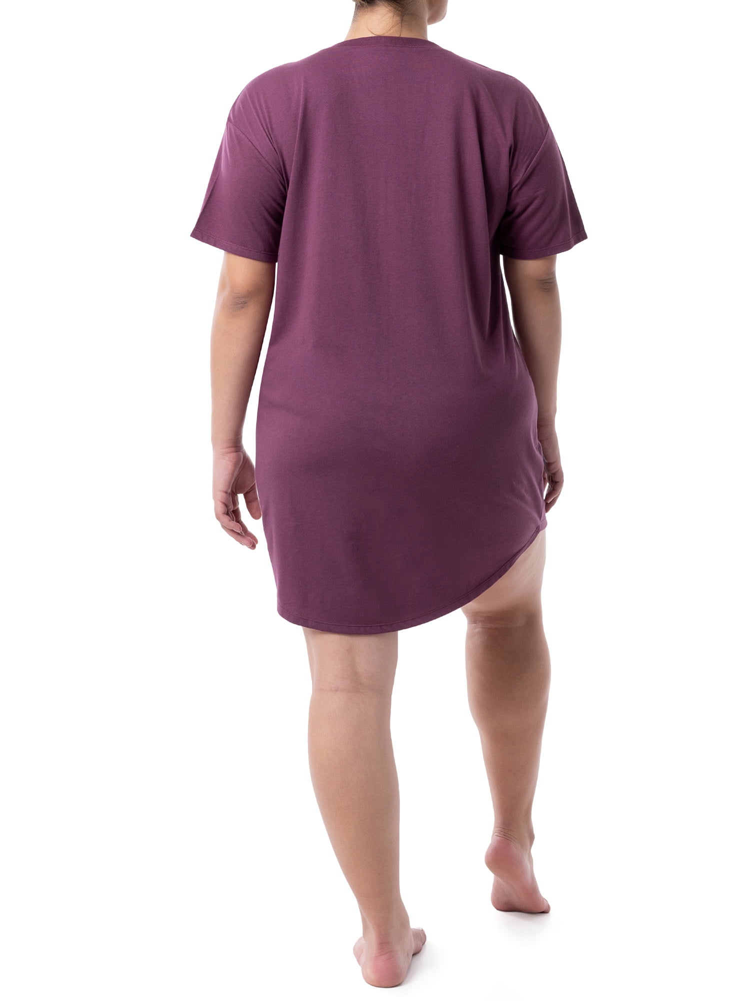 Wrangler Women's Short Sleeve V-Neck Sleepshirt, S-4X