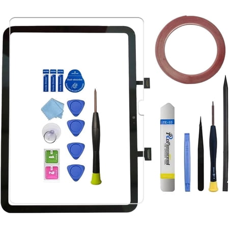 Screen Replacement for iPad 10 th 2022 10.9 Inch Digitizer, for iPad 10th Gen A2696 A2757 A2777 Touch Glass with Full Repair Kits