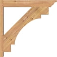 thumbnail image 3 of Ekena Millwork 5 1/2"W x 30"D x 30"H Merced Smooth Traditional Outlooker, Western Red Cedar, 3 of 4