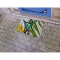 thumbnail image 2 of Betsydrake DM1162 18 x 26 in. Teal Paradise II Door Mat, 2 of 2
