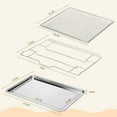 thumbnail image 2 of New upgrade Air Fry Tray for 30" Oven with Drip Pan, Compatible with Frigidaire Wall Ovens, Ranges, and Wall Oven/Microwave Combinations，Oven Rack Measures 25" x 16" x 1.75", 2 of 8