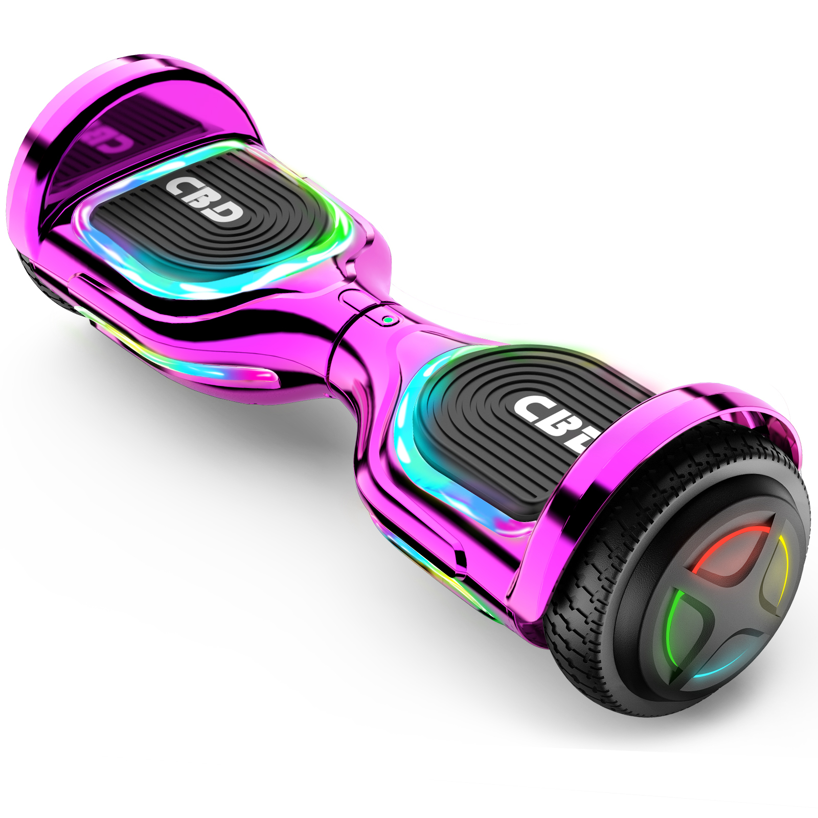 CBD Hoverboard 6.5" Bluetooth Hoverboard with LED Light Flashing Two