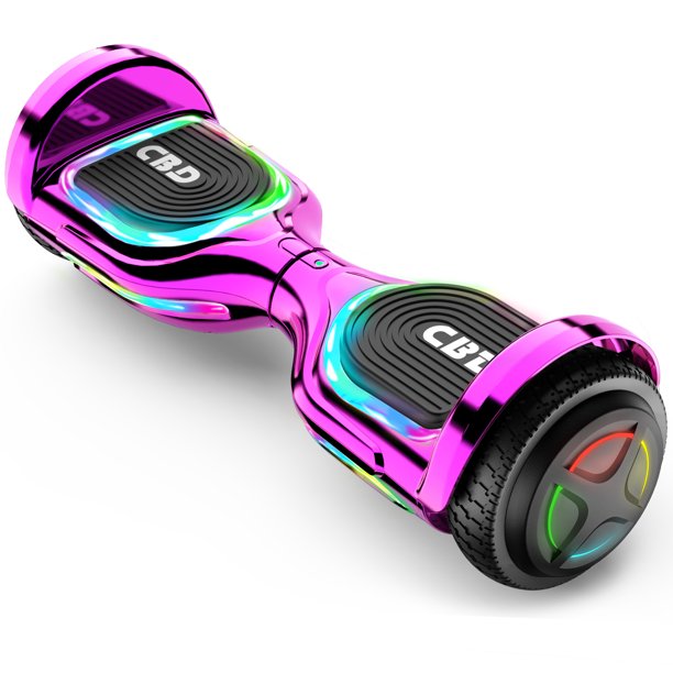CBD Hoverboard 6.5" Bluetooth Hoverboard with LED Light Flashing Two