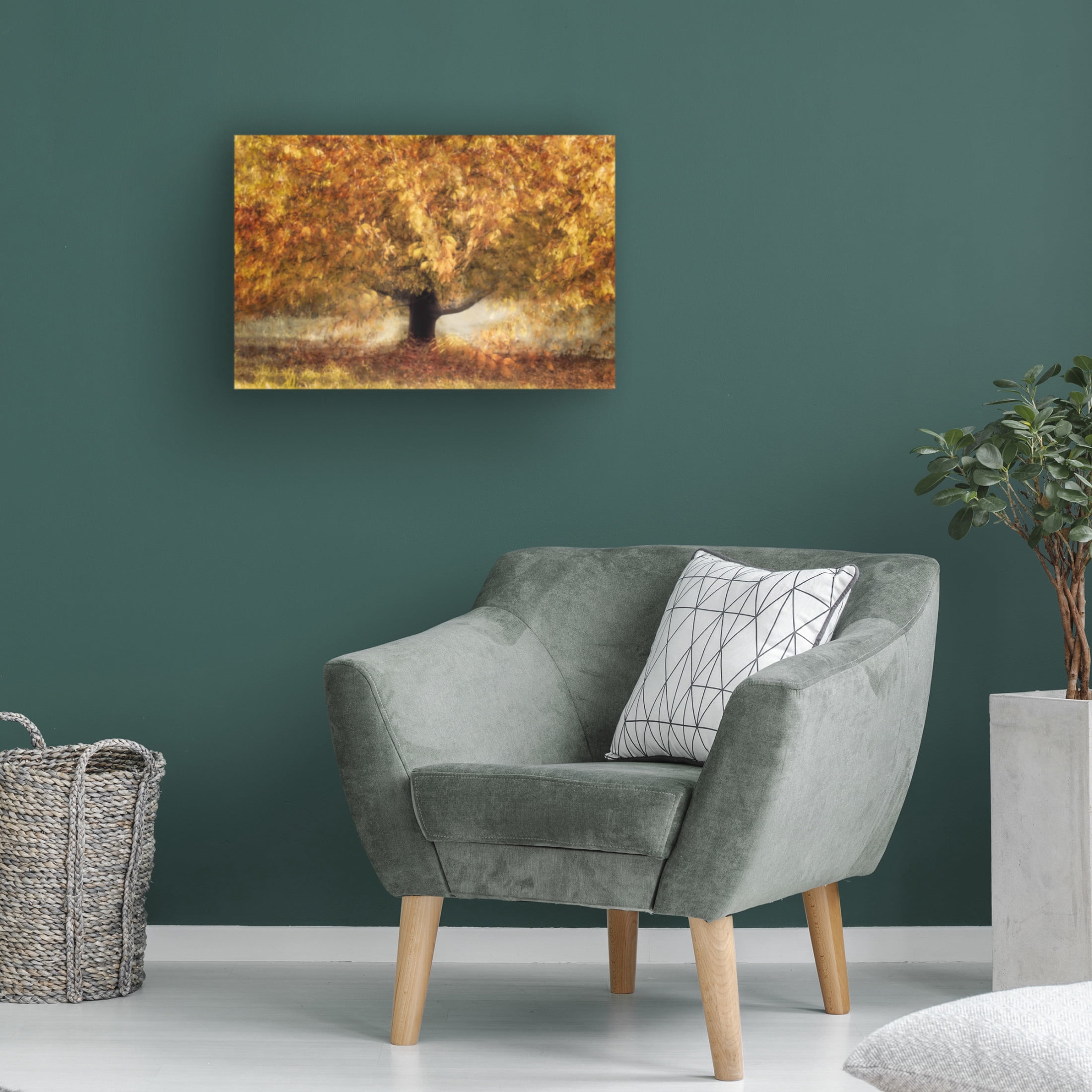 Trademark Fine Art Nel Talen Gold Colors Canvas Wall Art