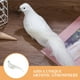 thumbnail image 4 of Pájaros blancos navideños con pinzas - 6 piezas de palomas de la paz artificiales de espuma para decorar el árbol de Navidad, 4 of 8