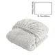 thumbnail image 3 of Protector de colchón térmico de invierno | Sábana bajera ajustable de terciopelo color leche con estampado jacquard | Bordes elásticos de cobertura total para colchones de 5 a 25 cm | Funda de cama, 3 of 6