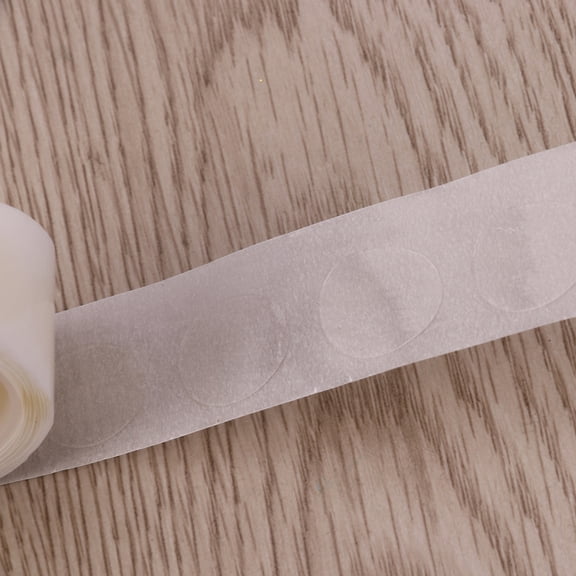 HOOWIFFY White Sticky Balloon Tape Strip for Party Decorations, 1 Roll, Easy to Use and Strong Adhesive