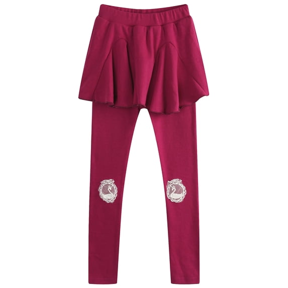 Richie House Girls' Leggings with Skirts RH1516