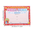 thumbnail image 2 of CTIRCHIU 20Pcs Multi Color Student Award Certificates Paper for Classroom Recognitions and Encouragement, 2 of 8