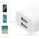 thumbnail image 3 of Cargador USB Dual 5V2A Carga Directa Estándar Cargador Cabezal Carga Adaptador Corriente USB Y Doble Ocho Pines, 3 of 9