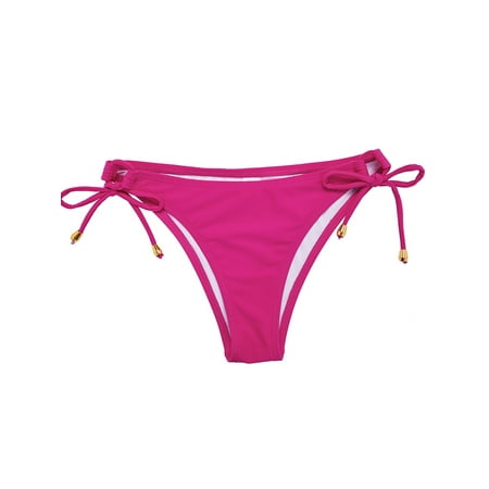 Tinglu Swim Bottom Briefs Summer Beach Thong Bikini Bottoms Women G-string